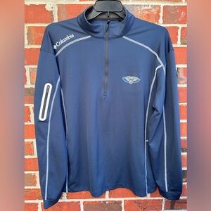 Columbia Golf New Orleans Pelicans Team Shotgun Quarter-Zip 2XL Pullover Jacket